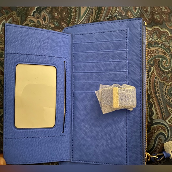 Advent Blue Kate Spade clutch - Picture 2 of 4